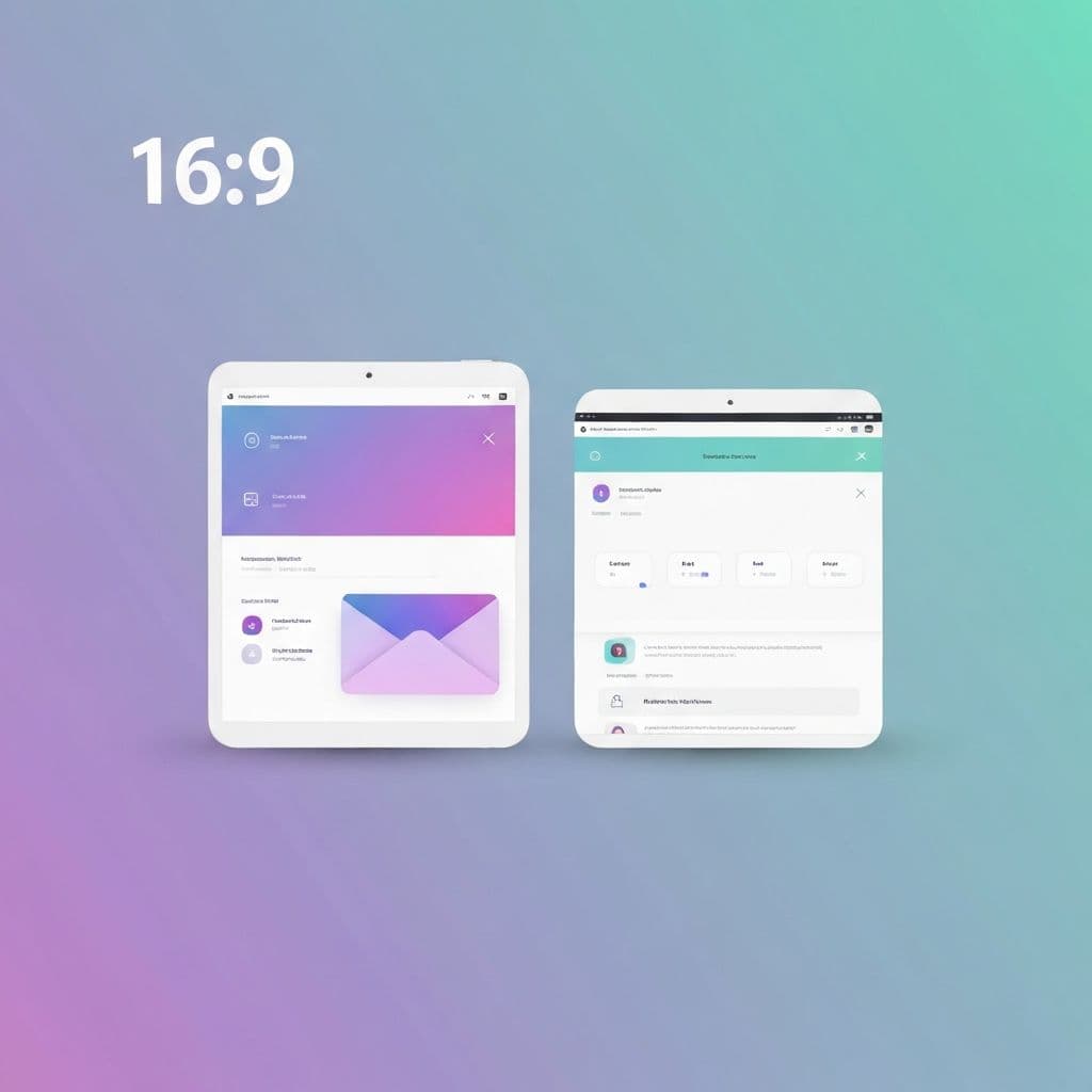 Two temporary email services rendered side by side for comparison